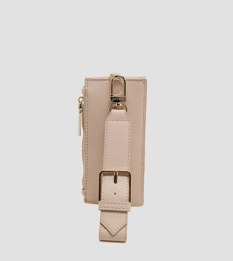 ANNE KLEIN  Anne Klein Logo Detail Zippered Wallet for Women | Best Price UAE
